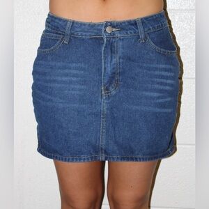 Jean Skirt